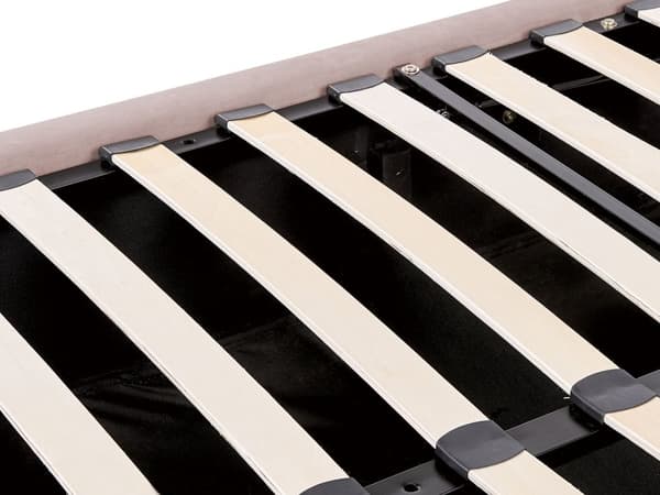 Seng Lyserød Polstret Velour 160 x 200 cm Dobbeltseng med Opbevaring Lamelbund Tuftet Sengegavl Tilbehør Soveværelse