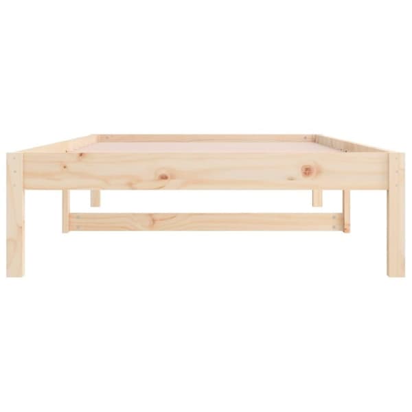 vidaXL Sohvasänky 90x190 cm Single täysi mänty