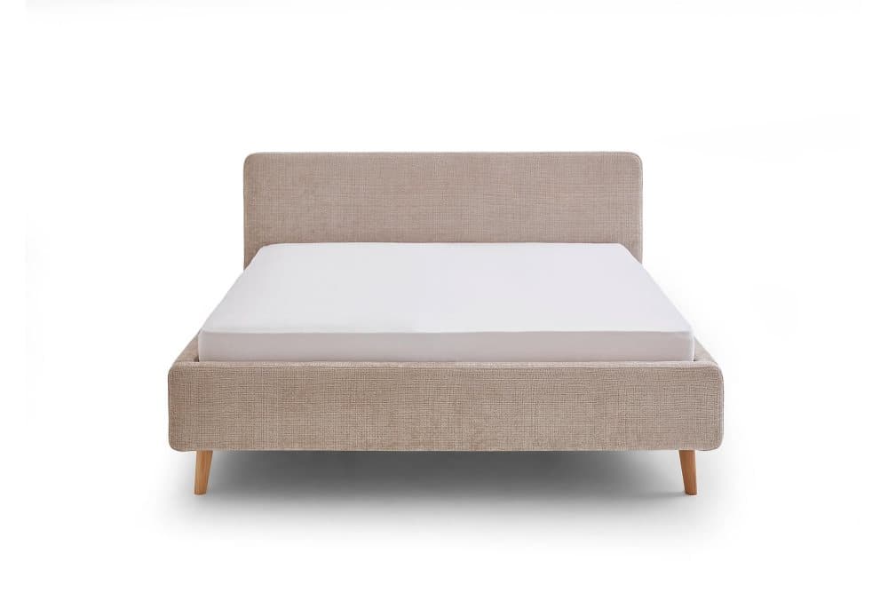 TOMOJI Sängram Förvaring 160x200 cm Vit