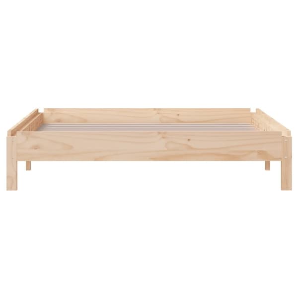 vidaXL Pinottava sänky 80x200 cm täysi mänty