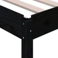 Pikkukuva 11 / 11: vidaXL Pinottava sänky musta 80x200 cm täysi mänty
