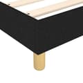 Miniatyrbillede 7 af 10: vidaXL sengeramme 90x190 cm stof sort