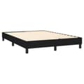 Miniatyrbillede 4 af 9: vidaXL sengeramme 140x200 cm stof sort