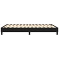 Miniatyrbillede 6 af 9: vidaXL sengeramme 140x200 cm stof sort