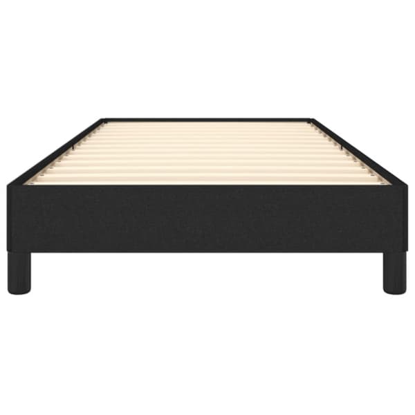 vidaXL sengeramme 80x200 cm stof sort