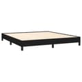 Miniatyrbillede 4 af 9: vidaXL sengeramme 160x200 cm stof sort