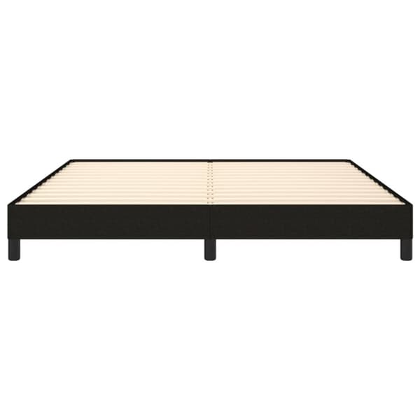vidaXL sengeramme 160x200 cm stof sort