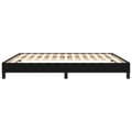 Miniatyrbillede 6 af 9: vidaXL sengeramme 160x200 cm stof sort