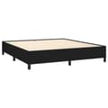 Miniatyrbillede 4 af 9: vidaXL sengeramme 160x200 cm stof sort