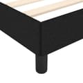 Miniatyrbillede 7 af 9: vidaXL sengeramme 160x200 cm stof sort