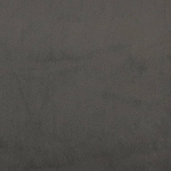 vidaXL sengeramme 90x200 cm fløjl mørkegrå