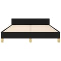 Miniatyrbillede 6 af 10: vidaXL sengeramme uden madras 140x200 cm stof sort