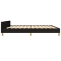 Miniatyrbillede 7 af 10: vidaXL sengeramme uden madras 200x200 cm stof sort