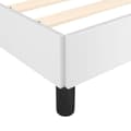 Miniatyrbillede 7 af 10: vidaXL Sengeramme med hovedgærde uden madras Hvid 120x200 cm