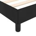 Miniatyrbillede 8 af 10: vidaXL Sengeramme uden madras Sort 120x200 cm Fløjl