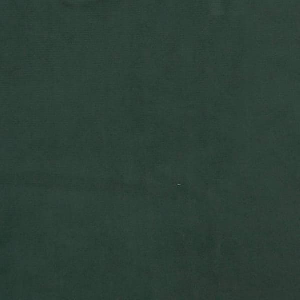 vidaXL Sängram utan madrass mörkgrön 100x200 cm sammet