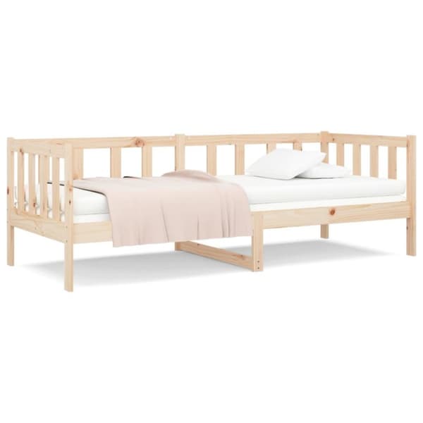vidaXL Vuodesohva ilman patjaa 80x200 cm täysi mänty