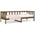 Miniatyrbillede 1 af 10: vidaXL daybed 80x200 cm massivt fyrretræ gyldenbrun