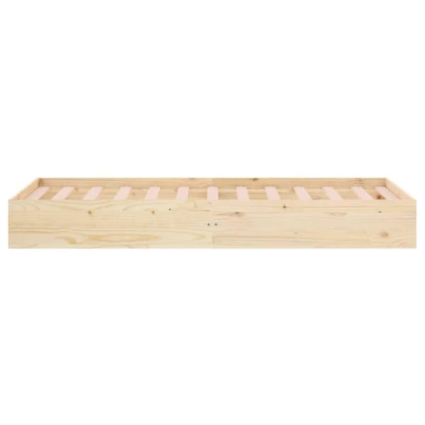 vidaXL sengeramme 90x190 cm massivt træ