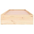 Miniatyrbilde 5 av 9: vidaXL Sengeramme heltre furu 90x190 cm Single