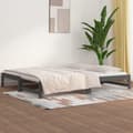 Pikkukuva 2 / 11: vidaXL Sohvasänky ulosvedettävä harmaa 2x (90x200) cm täysi mänty
