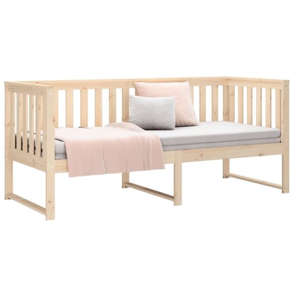 vidaXL daybed 75x190 cm massivt fyrretræ