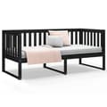 Miniatyrbillede 6 af 11: vidaXL daybed 90x190 cm massivt fyrretræ sort