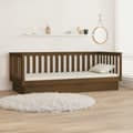 Miniatyrbillede 4 af 11: vidaXL daybed 90x200 cm massivt fyrretræ gyldenbrun
