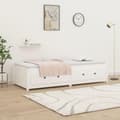 Miniatyrbillede 4 af 11: vidaXL daybed uden madras 90x200 cm massivt fyrretræ hvid