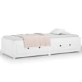 Miniatyrbillede 5 af 11: vidaXL daybed uden madras 90x200 cm massivt fyrretræ hvid