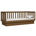 Miniatyrbilde 6 av 11: vidaXL Dagseng honningbrun 75x190 cm heltre furu