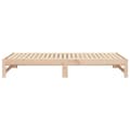Miniatyrbillede 10 af 11: vidaXL daybed med udtræk 2x(90x200) cm massivt fyrretræ