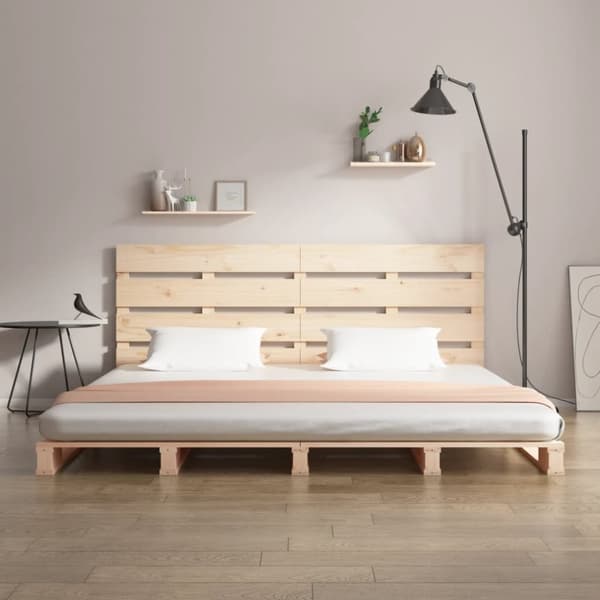 vidaXL Sängynrunko ilman patjaa 160x200 cm täysi mänty