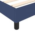 Miniatyrbillede 7 af 9: vidaXL sengeramme 80x200 cm stof blå