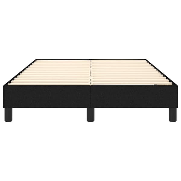 vidaXL sengeramme 120x200 cm stof sort