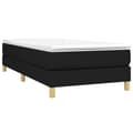 Miniatyrbillede 3 af 10: vidaXL sengeramme 90x200 cm stof sort