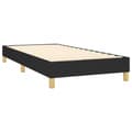 Miniatyrbillede 4 af 10: vidaXL sengeramme 90x200 cm stof sort