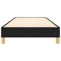 Miniatyrbillede 5 af 10: vidaXL sengeramme 90x200 cm stof sort