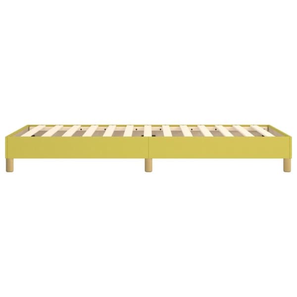 vidaXL Ramsäng grön 100x200 cm tyg