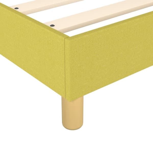 vidaXL Ramsäng grön 100x200 cm tyg