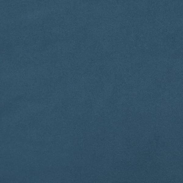vidaXL sengeramme til kontinentalseng 120x200 cm fløjl mørkeblå