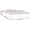 Miniatyrbillede 9 af 10: vidaXL sengeramme 120x200 cm fløjl pink