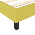 Miniatyrbillede 7 af 10: vidaXL sengeramme til kontinentalseng 120x200 cm stof grøn