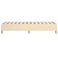 Miniatyrbillede 6 af 9: vidaXL sengeramme 80x200 cm stof cremefarvet