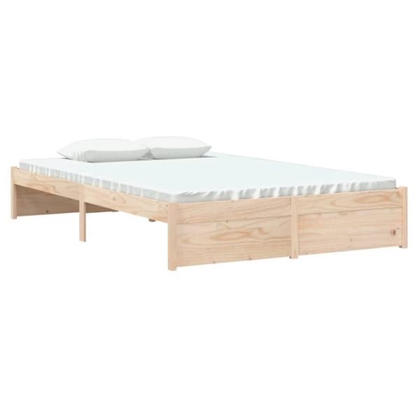 vidaXL sengeramme 120x200 cm massivt træ