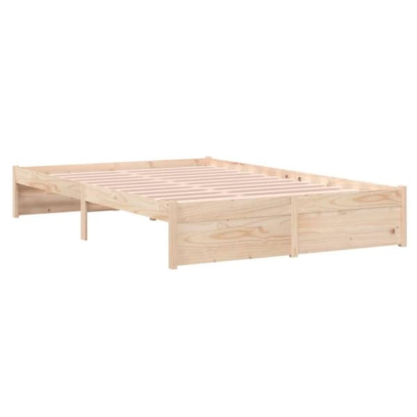 vidaXL sengeramme 120x200 cm massivt træ