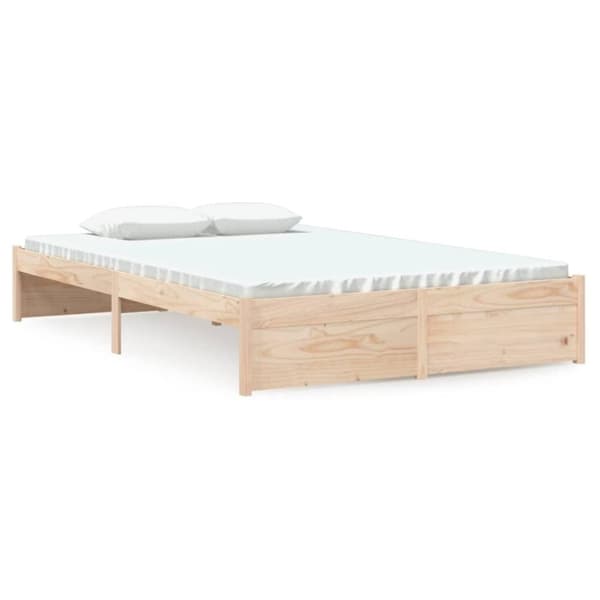 vidaXL sengeramme 120x200 cm massivt træ