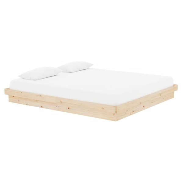 vidaXL sengeramme 180x200 cm massivt fyrretræ