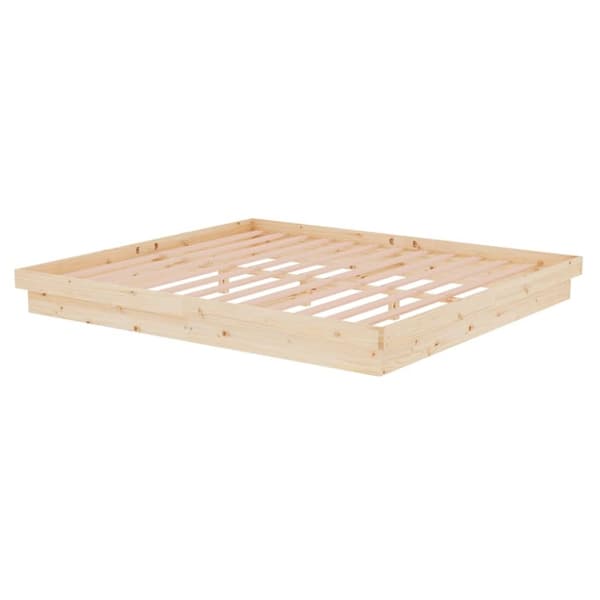 vidaXL sengeramme 180x200 cm massivt fyrretræ