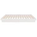 Miniatyrbillede 9 af 10: vidaXL sengeramme 120x190 cm Small Double massivt træ hvid
